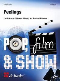 Morris Albert Louis Gast: Feelings: Fanfare Band: Score & Parts