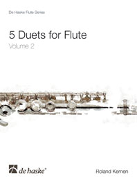 Roland Kernen: 5 Duets for Flute Volume 2: Flute: Instrumental Work