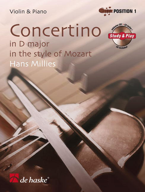 Hans Millies: Concertino in D major in the style of Mozart: Violin: Instrumental