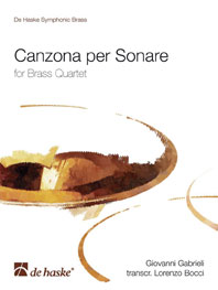 Giovanni Gabrieli: Canzona per Sonare: Brass Ensemble: Score & Parts