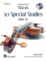 Jacques-Frol Mazas: 30 Special Studies Opus 36: Violin: Instrumental Tutor