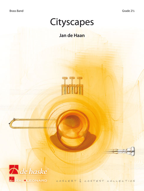 Jan de Haan: Cityscapes: Brass Band: Score
