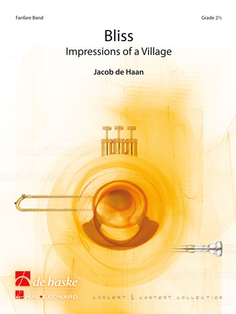 Jacob de Haan: Bliss: Fanfare Band: Score & Parts