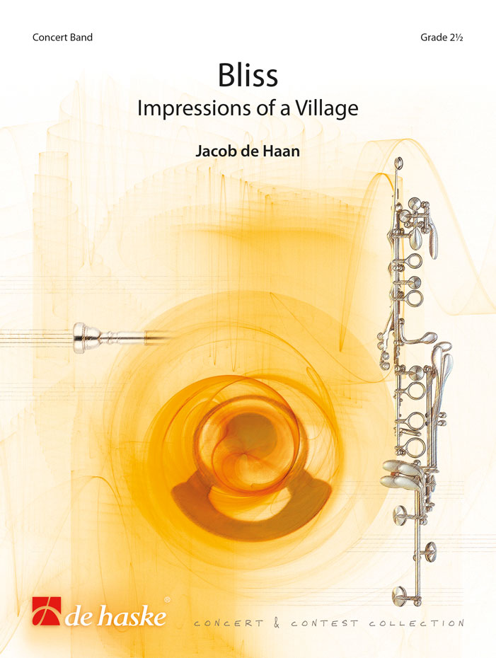 Jacob de Haan: Bliss: Concert Band: Score