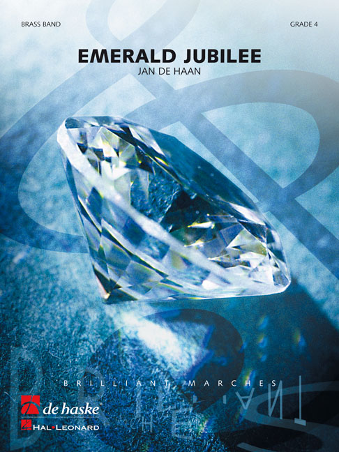 Jan de Haan: Emerald Jubilee: Brass Band: Score