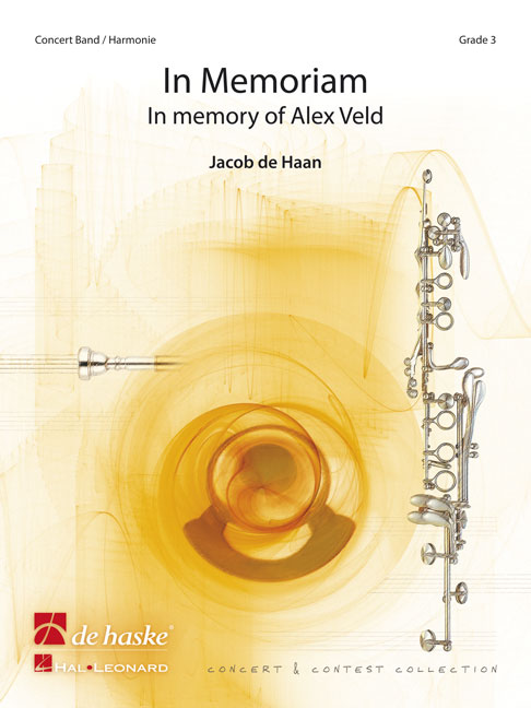 Jacob de Haan: In Memoriam: Concert Band: Score & Parts