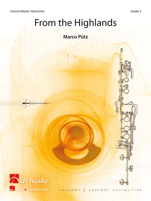 Marco Ptz: From the Highlands: Concert Band: Score & Parts