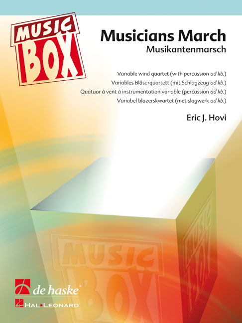 Eric J.  Hovi: Musicians March: Wind Ensemble: Score & Parts