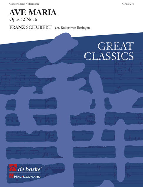 Franz Schubert: Ave Maria: Concert Band: Score & Parts