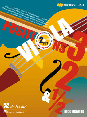 Nico Dezaire: Viola Positions 3  2 & 1/2: Viola: Instrumental Work