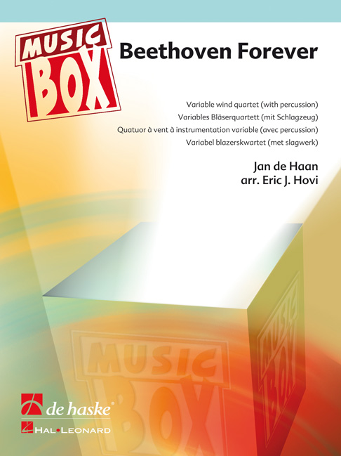 Jan de Haan: Beethoven Forever: Wind Ensemble: Score & Parts