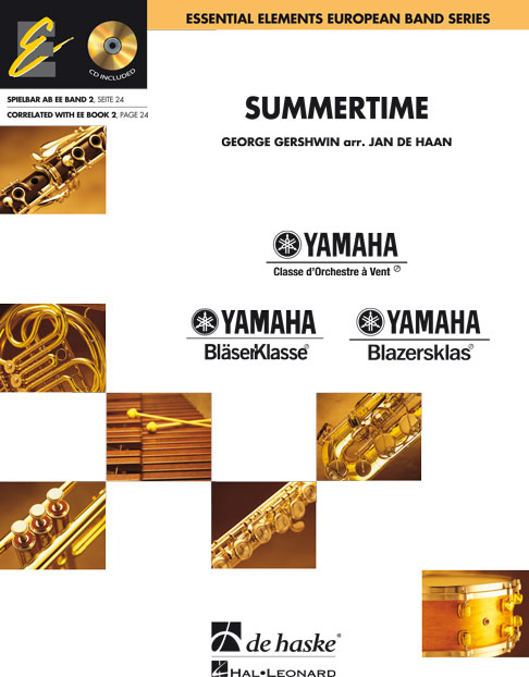 George Gershwin: Summertime: Concert Band: Score & Parts