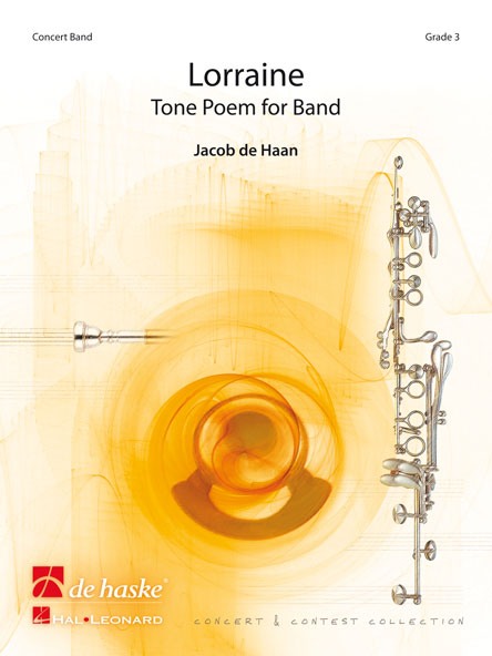 Jacob de Haan: Lorraine: Concert Band: Score