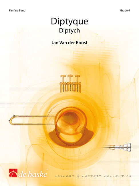 Jan Van der  Roost: Diptyque: Fanfare Band: Score