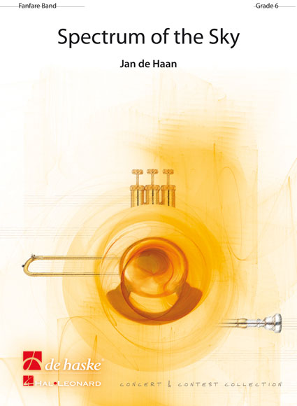 Jan de Haan: Spectrum of the Sky: Fanfare Band: Score