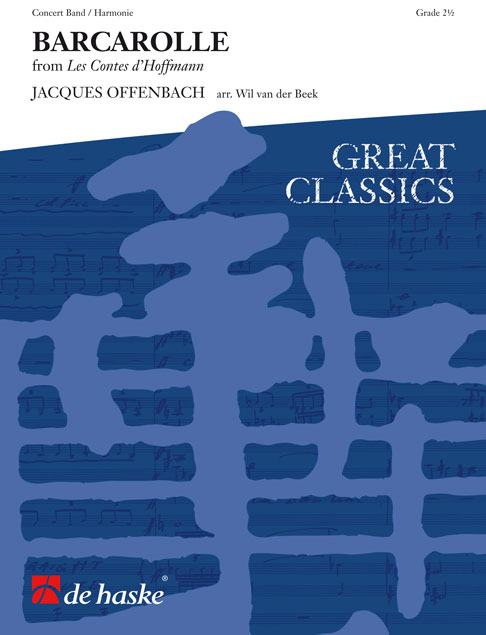 Jacques Offenbach: Barcarolle: Concert Band: Score & Parts
