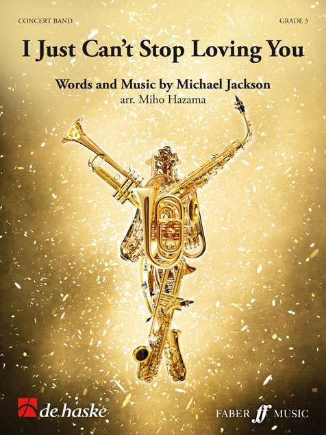 Michael Jackson: I Just Can't Stop Loving You: Concert Band: Score & Parts