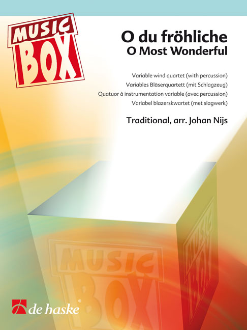 O du frhliche: Wind Ensemble: Score & Parts