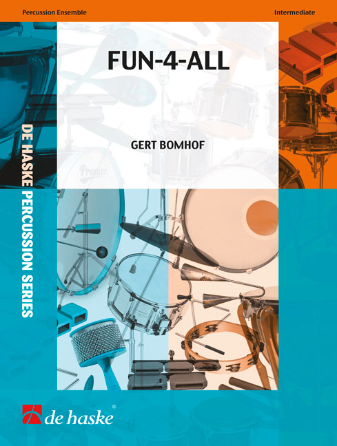 Gert Bomhof: Fun-4-All: Percussion: Score & Parts