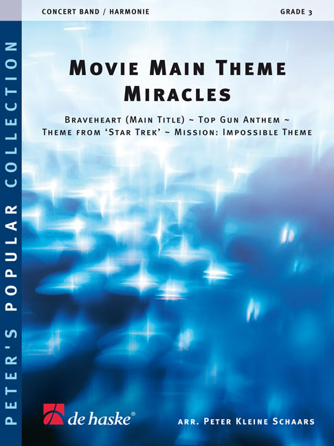 James Horner Lalo Schifrin: Movie Main Theme Miracles: Concert Band: Score &