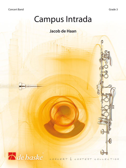 Jacob de Haan: Campus Intrada: Concert Band: Score