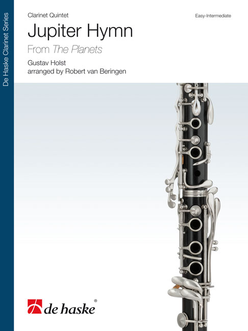 Gustav Holst: Jupiter Hymn: Clarinet Ensemble: Score & Parts