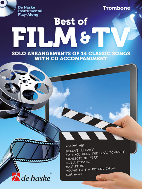 Best of Film & Tv (Trombone): Solo Arrangements of 14 Classic Songs with CD Accompaniment