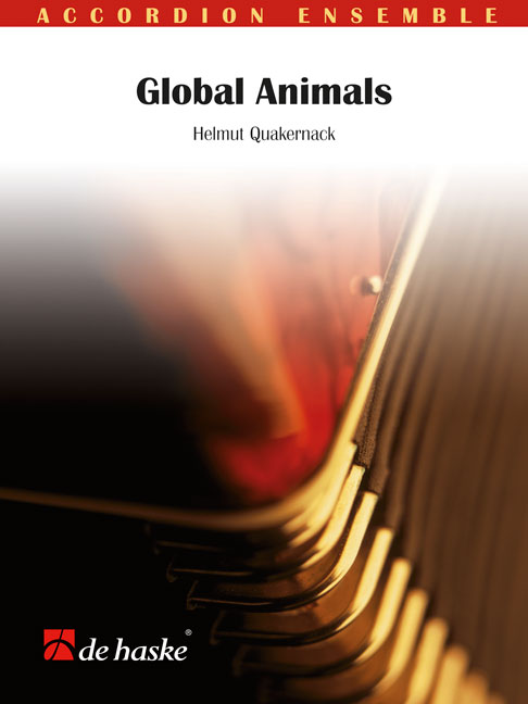 Helmut Quakernack: Global Animals: Accordion Ensemble: Score & Parts