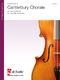 Jan Van der  Roost: Canterbury Chorale: String Orchestra: Score & Parts