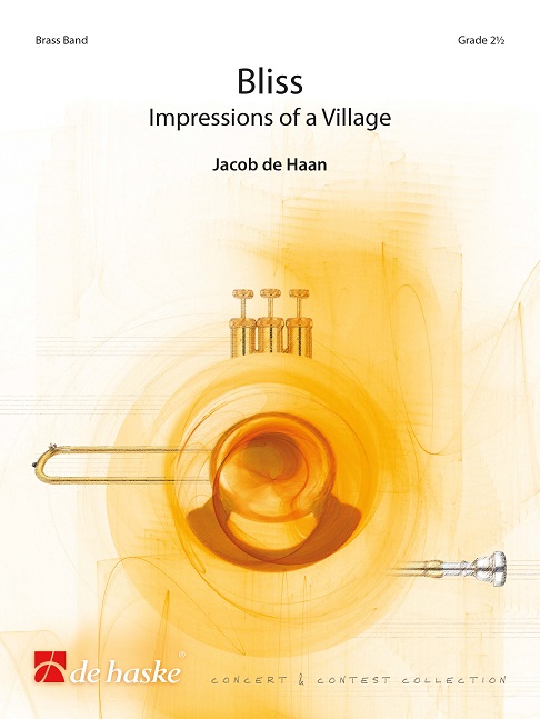 Jacob de Haan: Bliss: Brass Band: Score