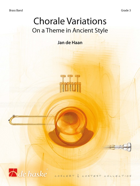 Jan de Haan: Chorale Variations: Brass Band: Score & Parts