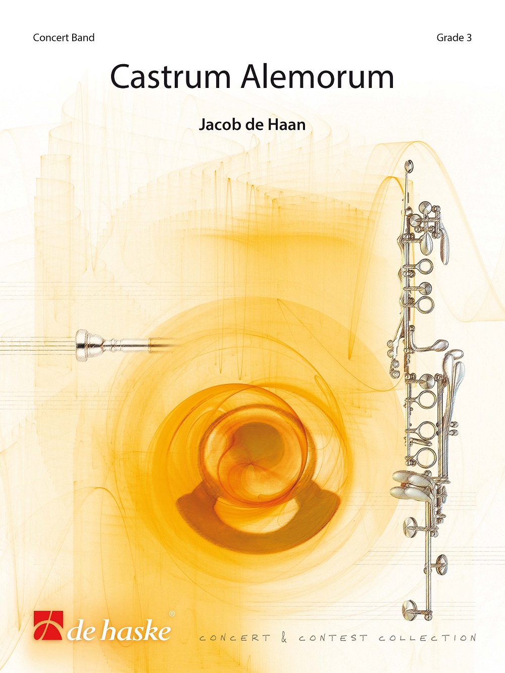 Jacob de Haan: Castrum Alemorum: Concert Band: Score