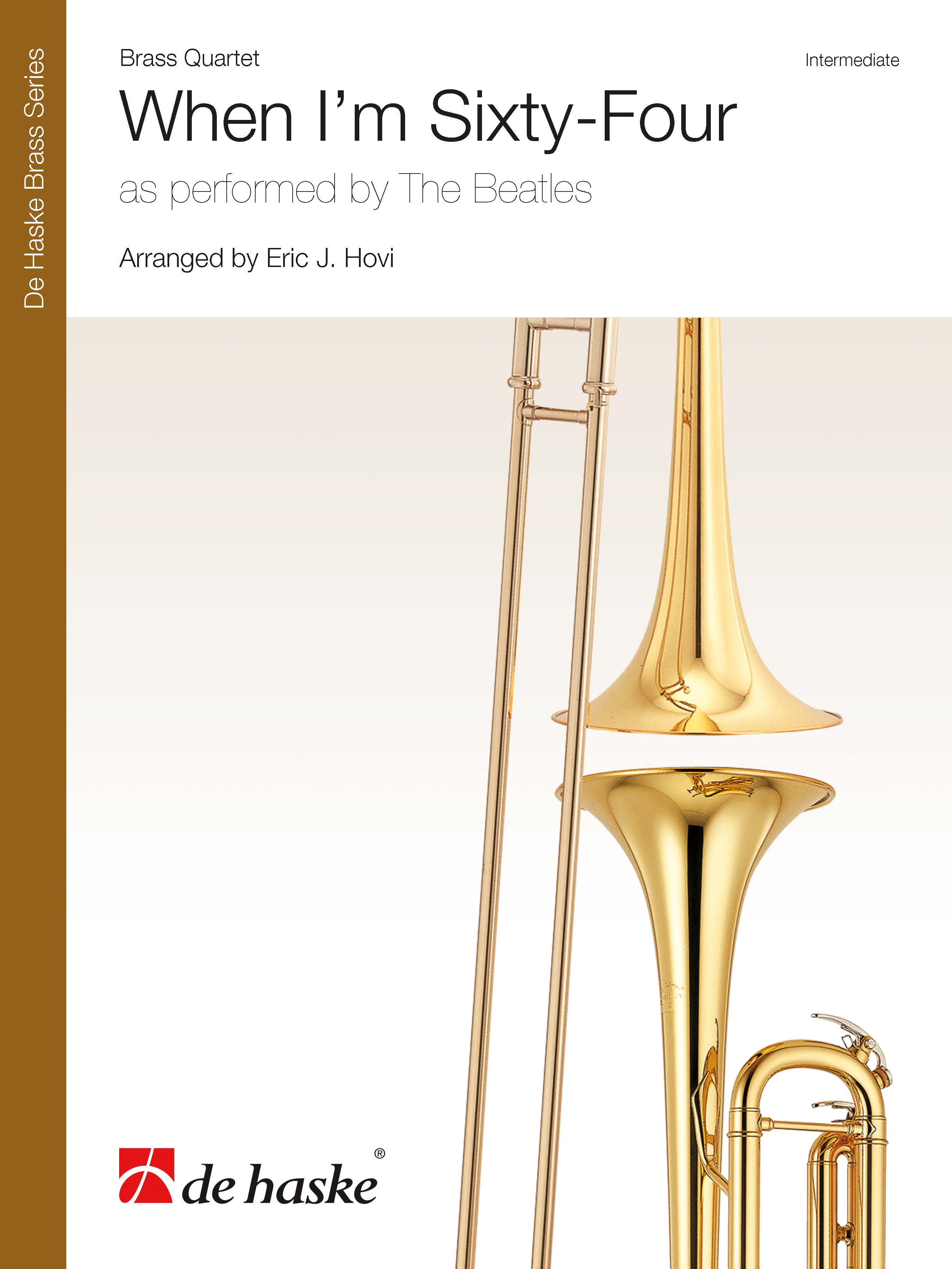 When I'm Sixty-Four: Brass Ensemble: Score & Parts