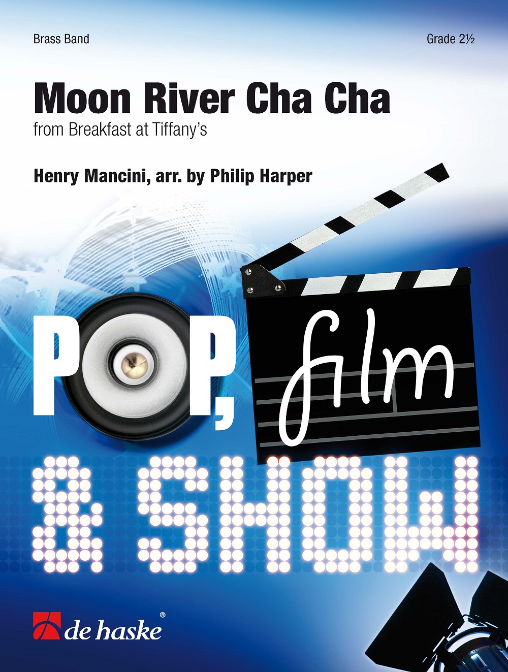 Henry Mancini: Moon River Cha Cha: Brass Band: Score