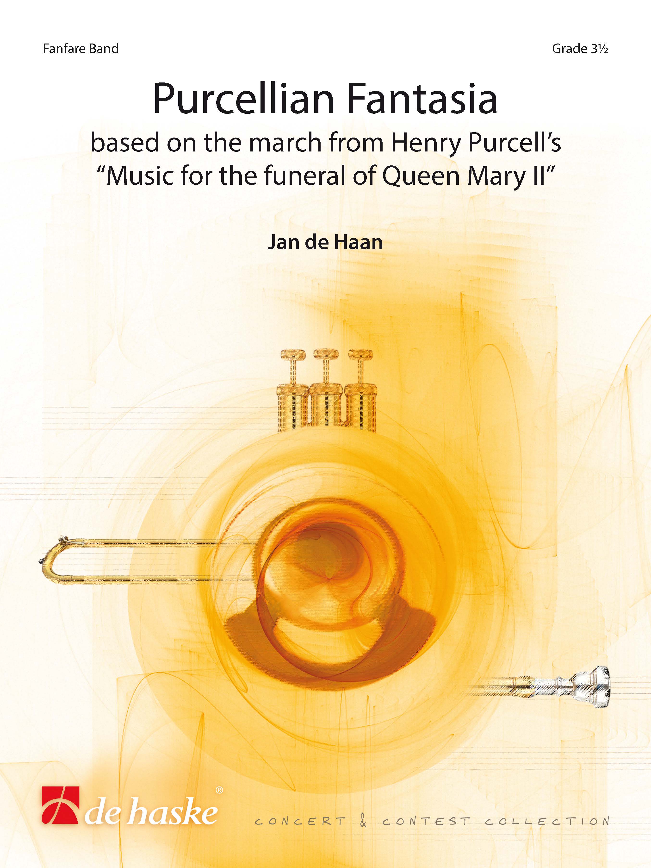 Jan de Haan: Purcellian Fantasia: Fanfare Band: Score & Parts