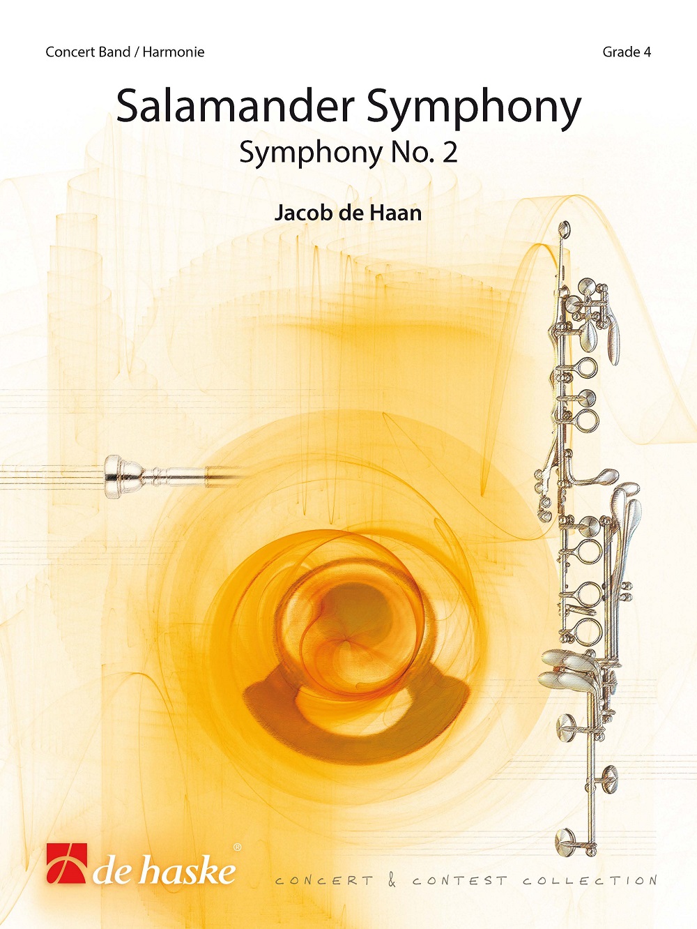 Jacob de Haan: Salamander Symphony: Concert Band: Score