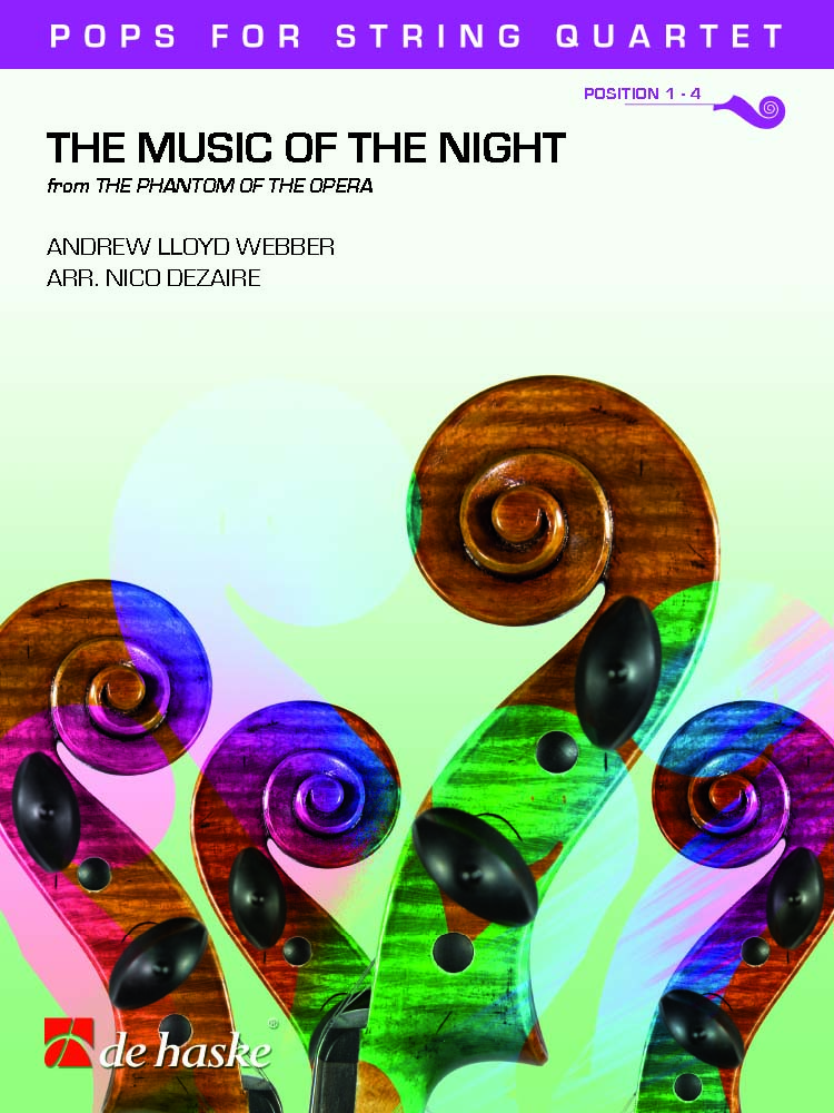 Andrew Lloyd Webber: The Music of the Night: String Quartet: Score & Parts