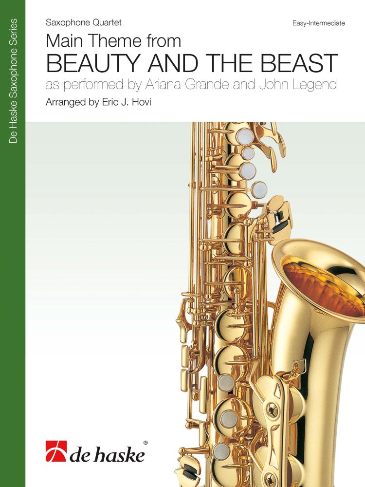 Ariana Grande John Legend: Main Theme From Beauty and The Beast: Saxophone