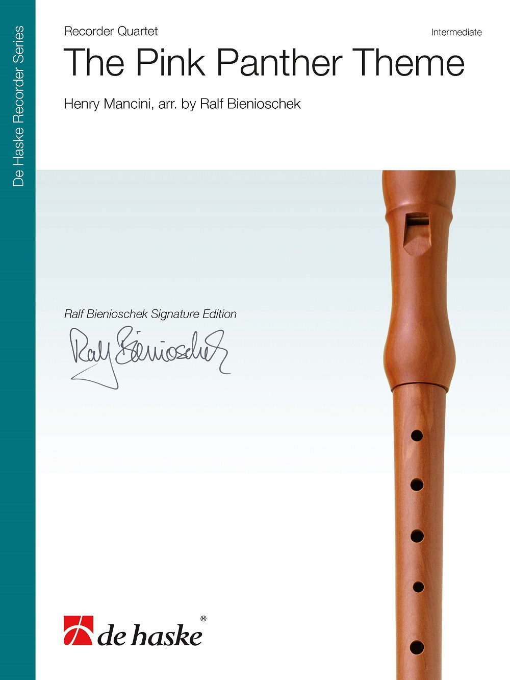 Henry Mancini: The Pink Panther Theme: Recorder Ensemble: Score & Parts
