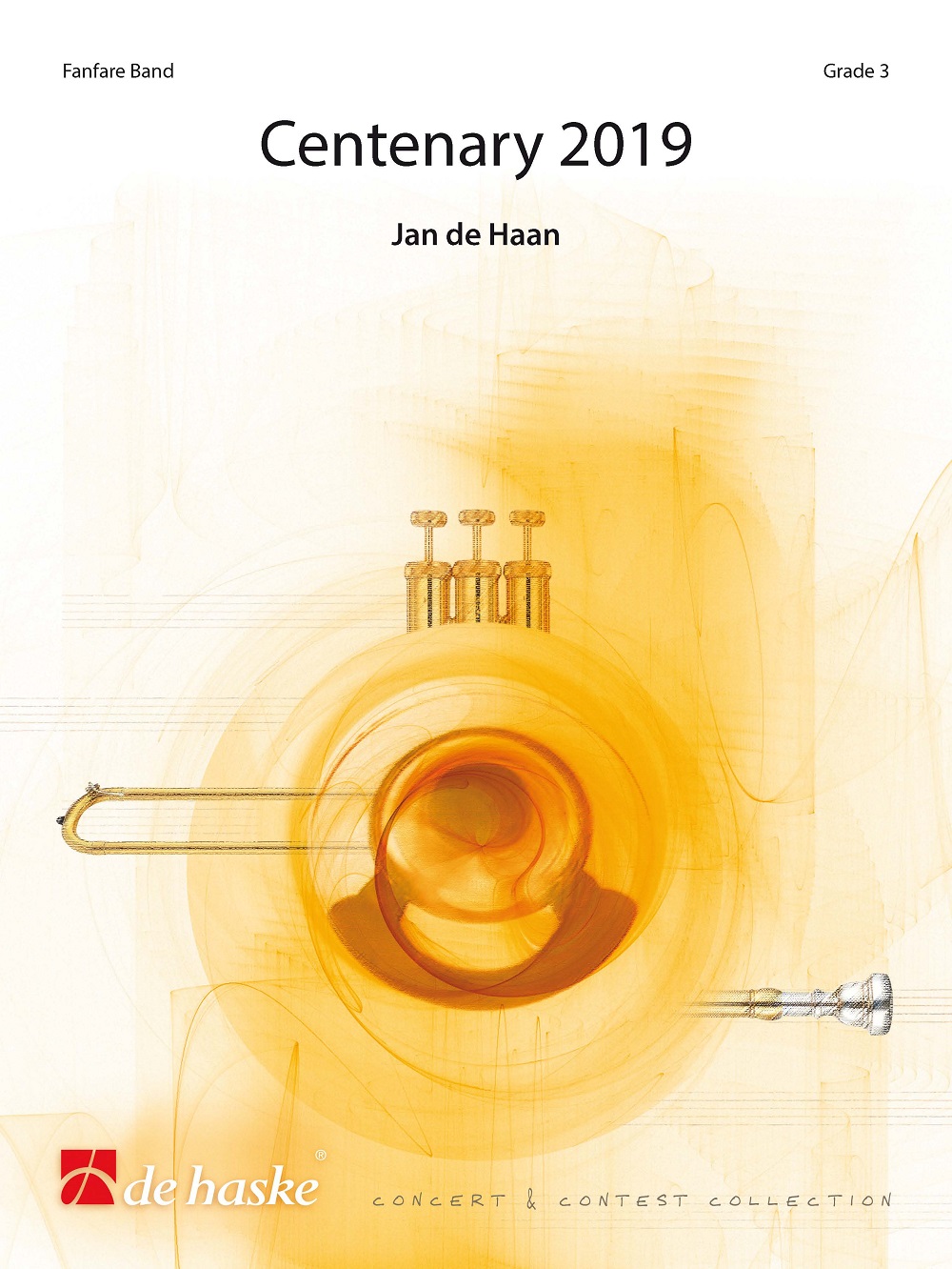 Jan de Haan: Centenary 2019: Fanfare Band: Score and Parts