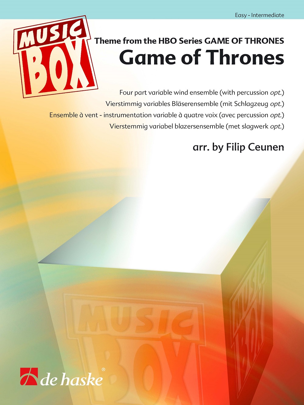 Ramin Djawadi: Game of Thrones: Wind Ensemble: Score and Parts