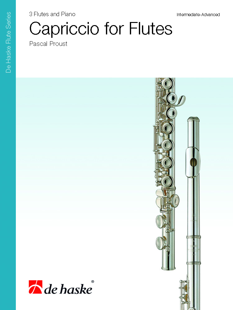 Pascal Proust: Capriccio for Flutes: Flute Ensemble: Score and Parts