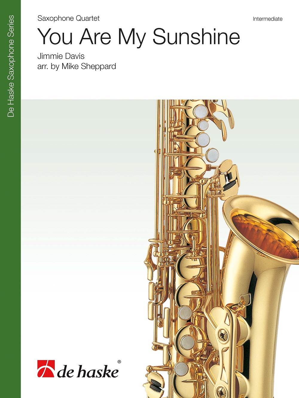 Jimmie Davis: You Are My Sunshine: Saxophone Ensemble: Score and Parts