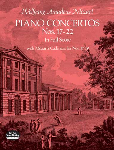 Wolfgang Amadeus Mozart: Piano Concertos Nos.17-22: Piano: Score