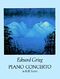 Edvard Grieg: Piano Concerto: Orchestra: Score