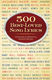 500 Best Loved Song Lyrics: Vocal: Vocal Collection