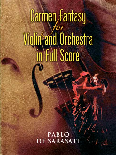 Pablo de Sarasate: Carmen Fantasy: Orchestra: Score