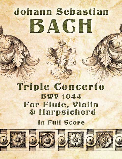 Johann Sebastian Bach: Triple Concerto BWV 1044: Orchestra: Score