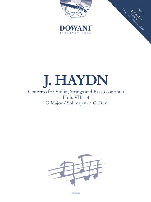 Franz Joseph Haydn: Concerto For Violin  Strings And Basso Continuo: Violin: