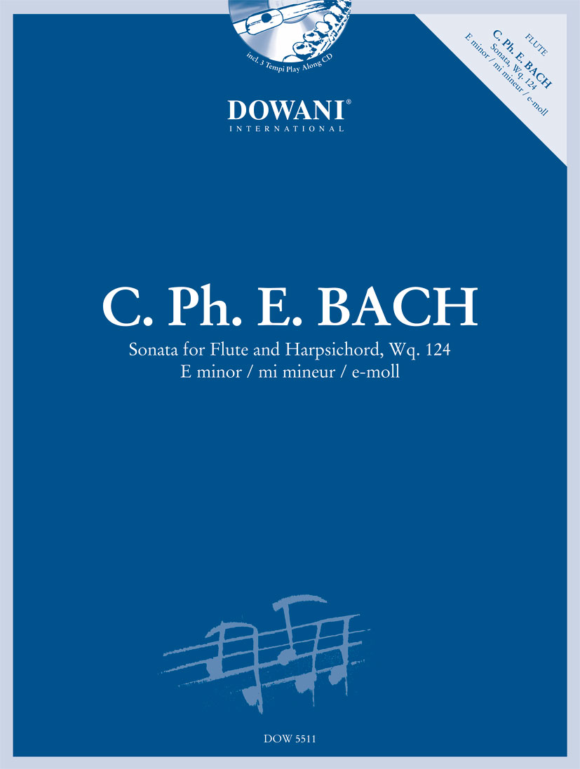 Carl Philipp Emanuel Bach: Sonata  Wq. 124 in e-moll: Flute